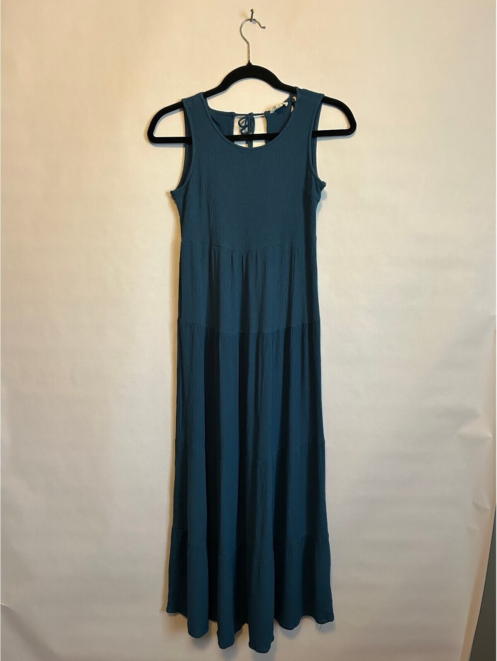 Endless Blu Tiered Maxi Dress
